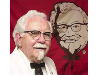 Ông tổ gà rán KFC khởi nghiệp lại ở tuổi 60
